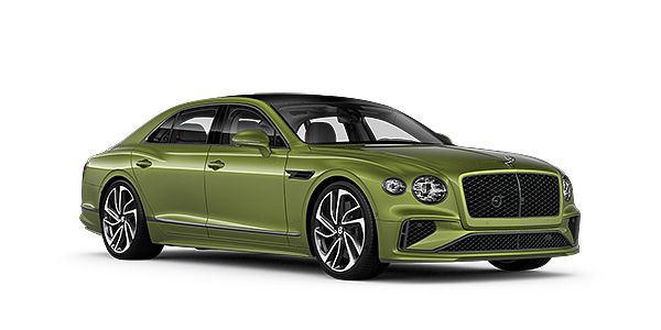 Bentley Oslo New Bentley Flying Spur Speed v8 hybrid sedan in Tourmaline green paint